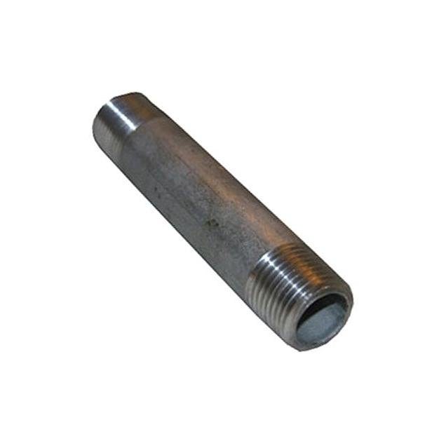 Lasco 1/2 In. x 4 In. Stainless Steel Pipe Nipple Lasco 1/2 In. x 4 In. Stainless Steel Pipe Nipple