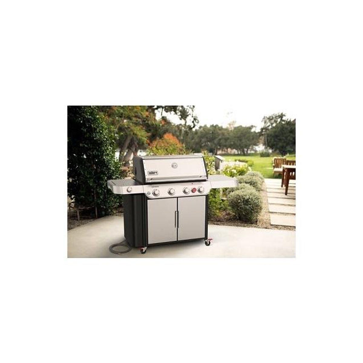 Weber Genesis S-435 4-Burner Stainless Steel 48,000 BTU Natural Gas Grill with Side & Sear Burners - photo 3