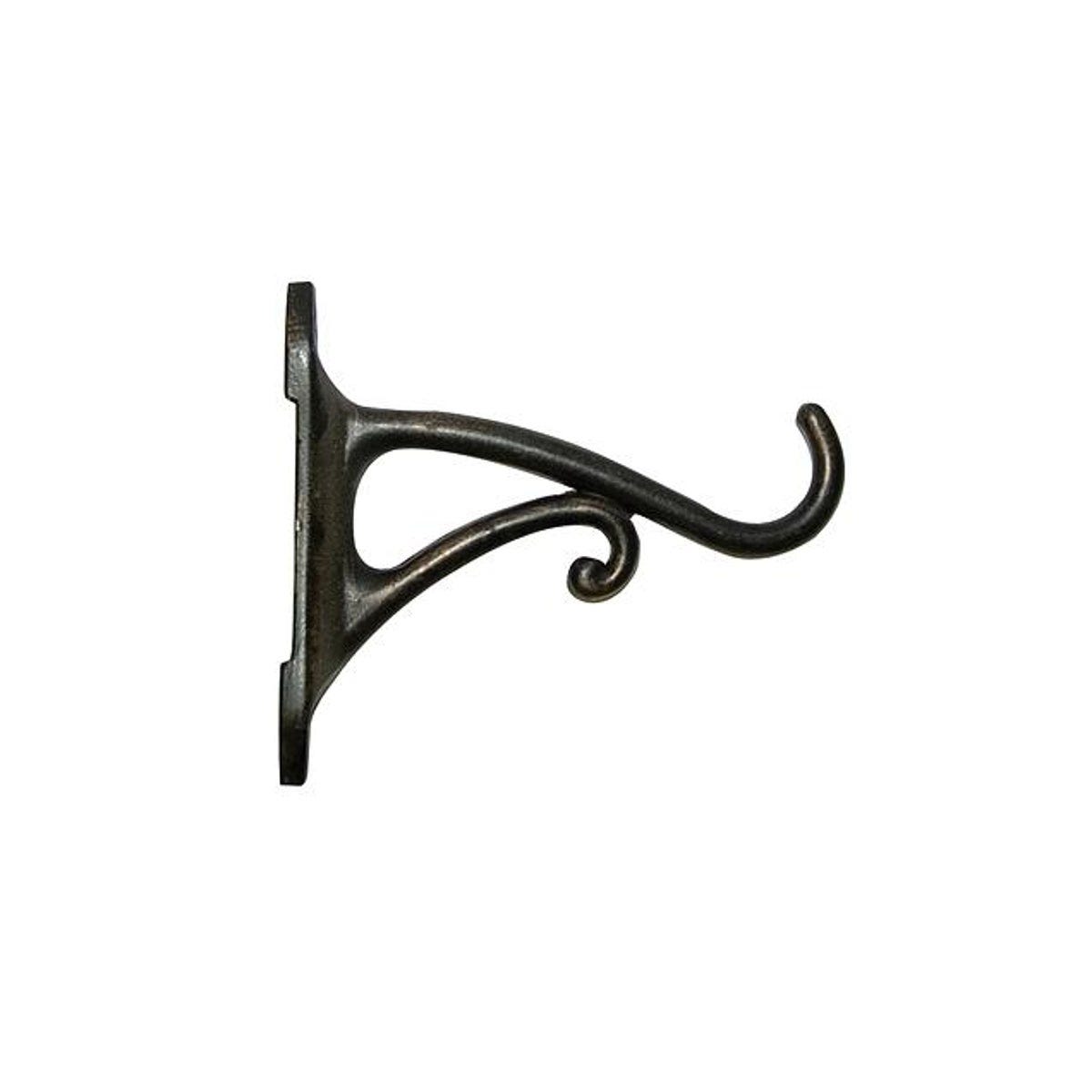 Green Thumb 4 In. Brushed Bronze Aluminum Hanging Plant Bracket