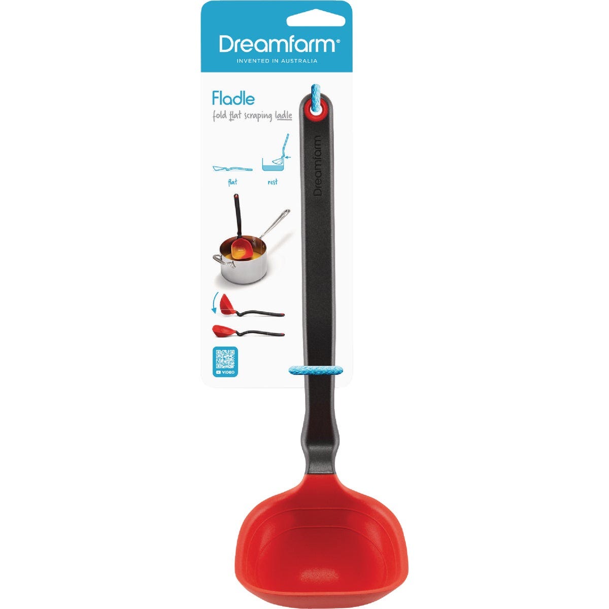 Dreamfarm Fladle, Red - photo 2 Dreamfarm Fladle, Red - photo 2