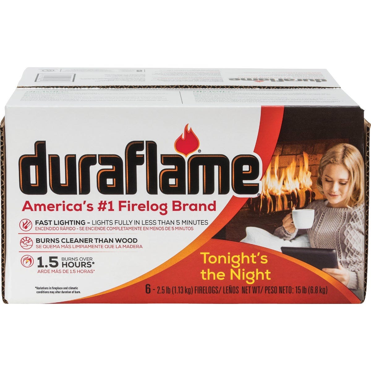 Duraflame 1.5-Hour Firelog (6-Pack) Duraflame 1.5-Hour Firelog (6-Pack)