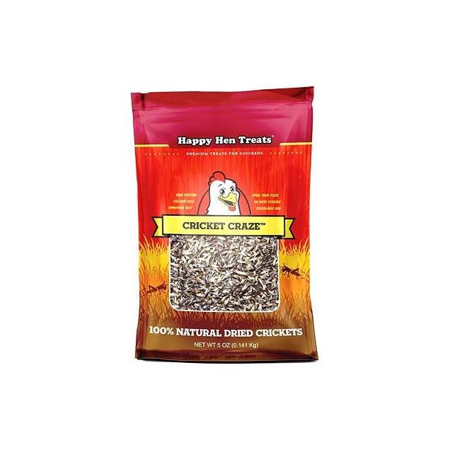Happy Hen Treats 5 Oz. Cricket Craze Poultry Treats Happy Hen Treats 5 Oz. Cricket Craze Poultry Treats
