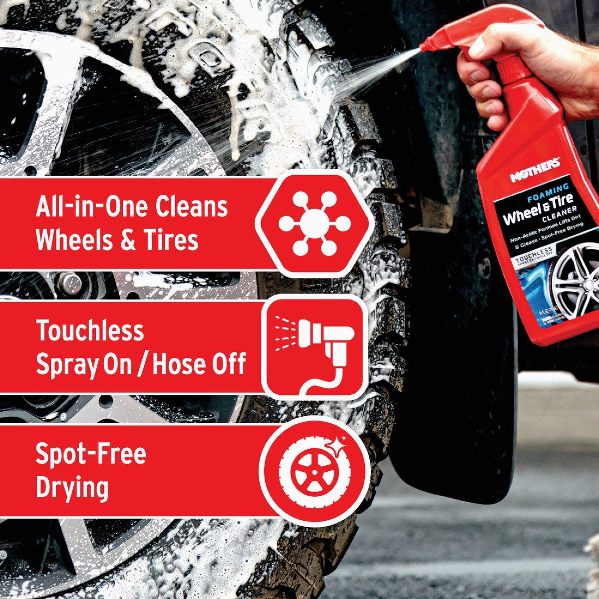 Mothers Back-to-Black 25 Oz. High-Gloss Trigger Spray Tire Shine - photo 3 Mothers Back-to-Black 25 Oz. High-Gloss Trigger Spray Tire Shine - photo 3