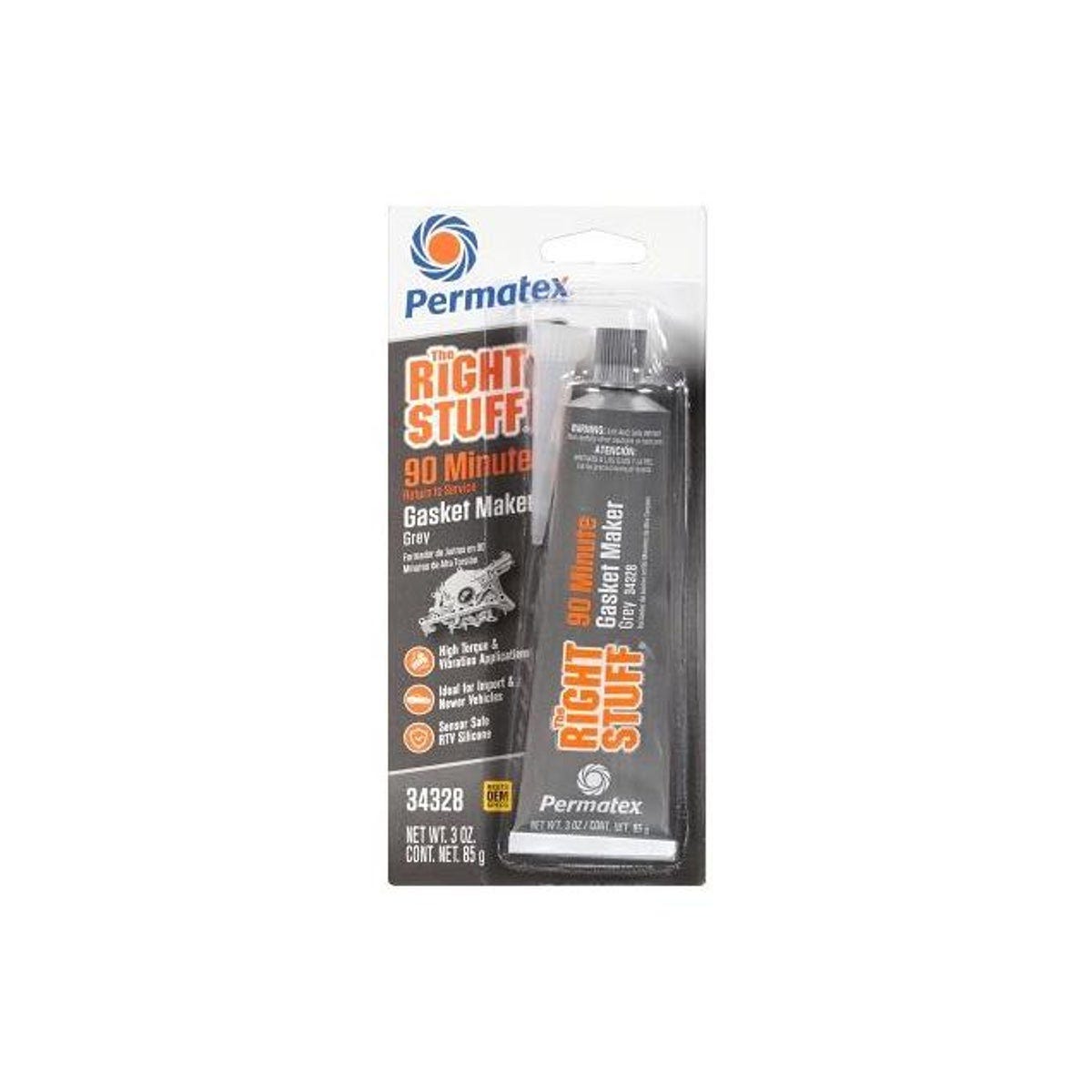 Permatex 3 Oz. Gray Right Stuff 90-Minute High-Torque Gasket Maker