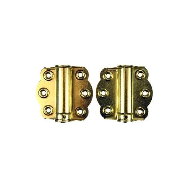 Wright Products 2-Pack 2-3/4 In. Brass Adjustable Door Hinges Wright Products 2-Pack 2-3/4 In. Brass Adjustable Door Hinges