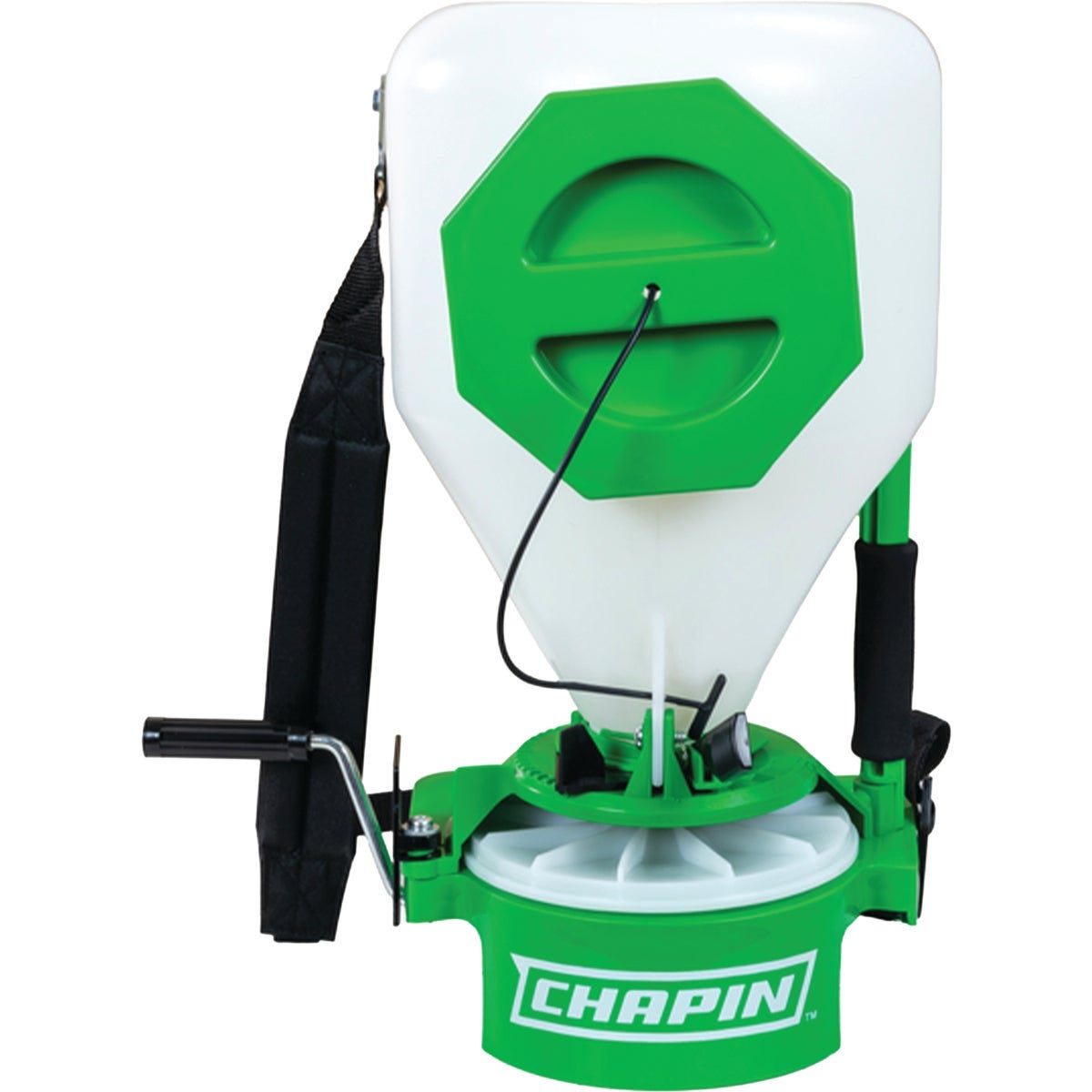 Chapin Portable Broadcast Fertilizer Chest-Mount Spreader with Easy-Fill Hopper Chapin Portable Broadcast Fertilizer Chest-Mount Spreader with Easy-Fill Hopper