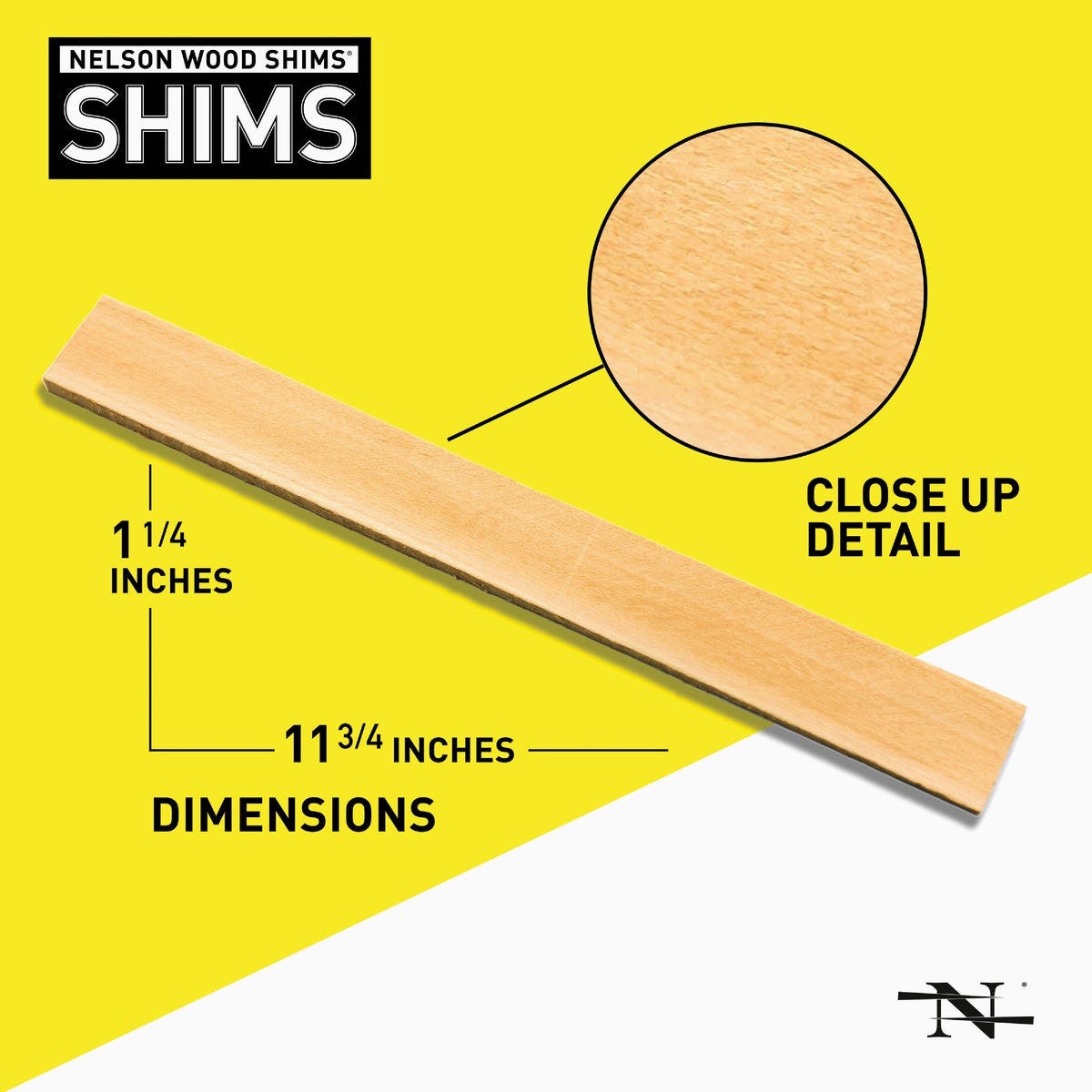 Nelson Wood Shims 12 In. L Beddar Wood Shims (42-Count) - photo 7 Nelson Wood Shims 12 In. L Beddar Wood Shims (42-Count) - photo 7