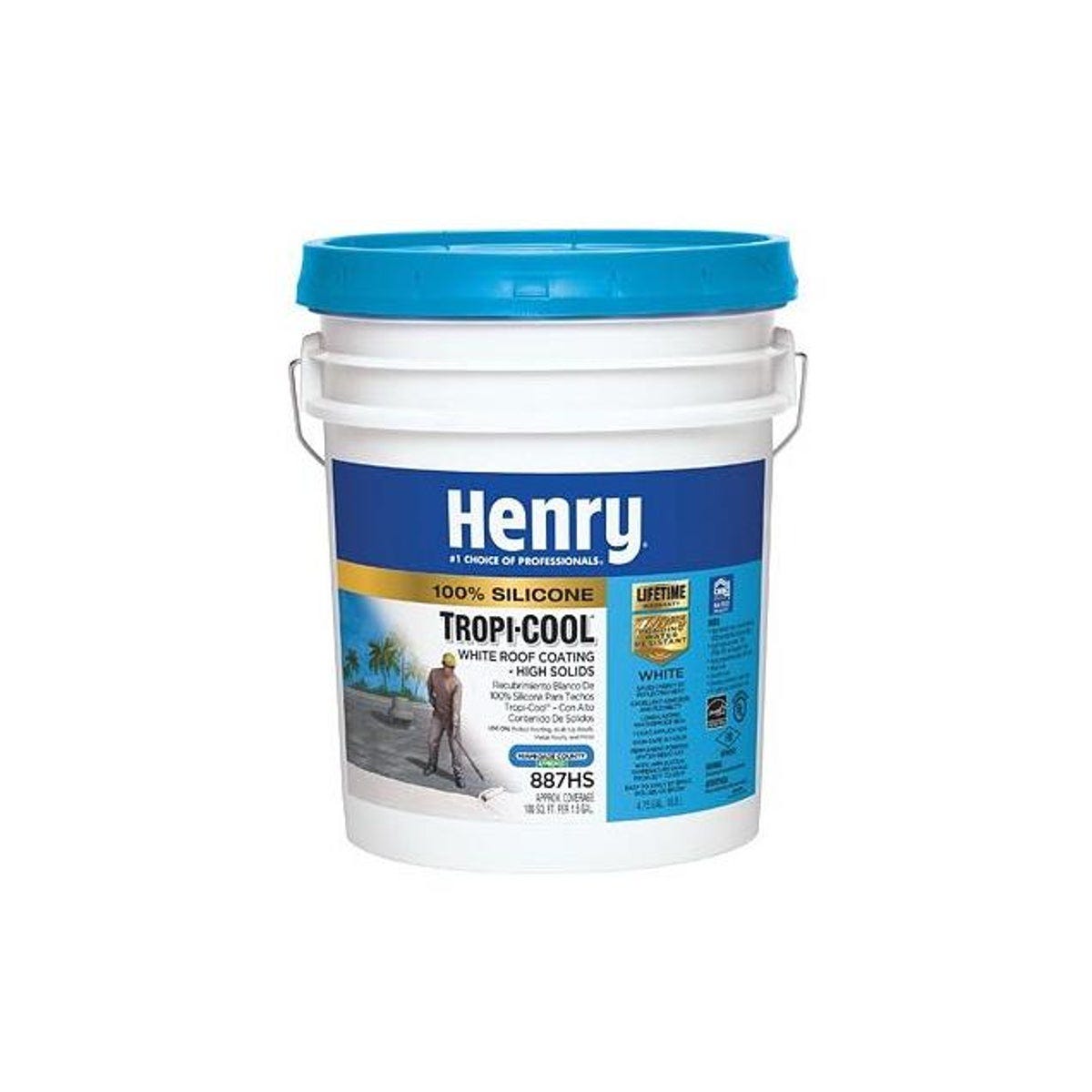Henry Tropi-Cool 5 Gal. Silicone Roof Coating - photo 2