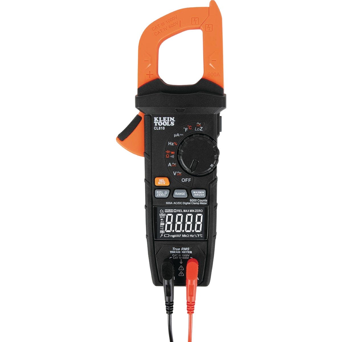 Klein 1000V AC/DC Auto-Ranging TRMS Clamp Meter with Worklight - photo 2