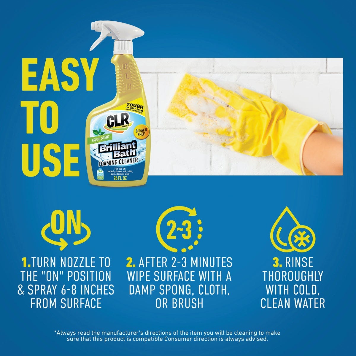 CLR Brands Brilliant Bath 26 Oz Spray - photo 7 CLR Brands Brilliant Bath 26 Oz Spray - photo 7