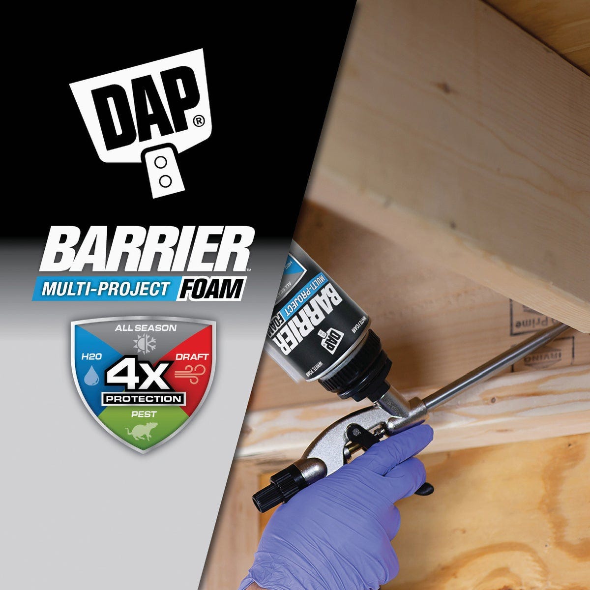 DAP Barrier 23 Oz. Multi-Project Gun Foam Sealant - photo 4 DAP Barrier 23 Oz. Multi-Project Gun Foam Sealant - photo 4