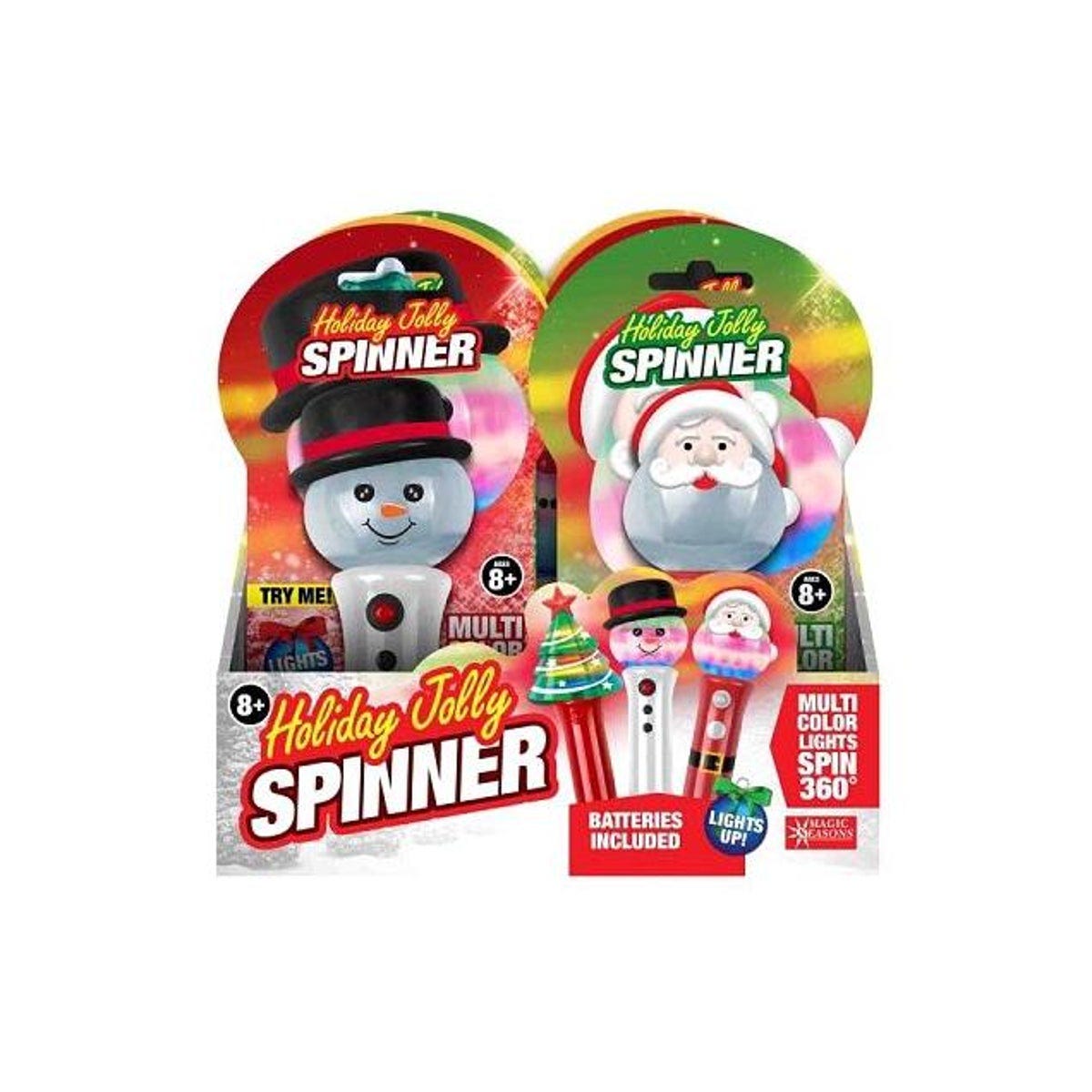 Shawshank Ledz Lights Spin 360 Deg. Santa or Snowman Holiday Jolly Spinner Shawshank Ledz Lights Spin 360 Deg. Santa or Snowman Holiday Jolly Spinner