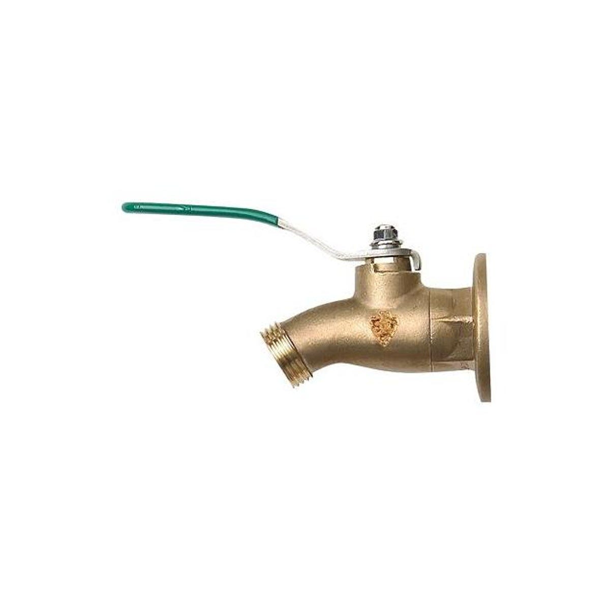 Arrowhead Brass No-Kink 3/4 In. FIP x 3/4 In. Hose Thread Lead-Free Ball Valve Sillcock