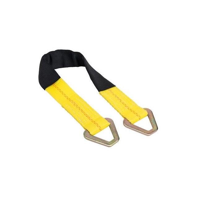 Keeper 2 x 24 In. Flat D-Ring Premium Axle Strap