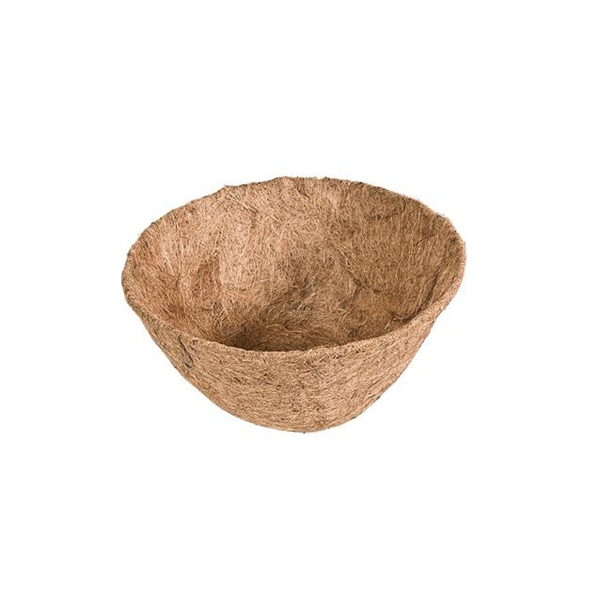 Green Thumb 6 In. D. x 12 In. Dia. Coconut Fiber Round Plant Liner Green Thumb 6 In. D. x 12 In. Dia. Coconut Fiber Round Plant Liner