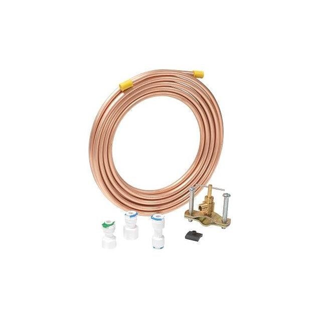 Homewerks Worldwide 25 Ft. x 1/4 In. Copper Ice Maker Installation Kit, 1/4 In. x 25 Ft. Homewerks Worldwide 25 Ft. x 1/4 In. Copper Ice Maker Installation Kit, 1/4 In. x 25 Ft.
