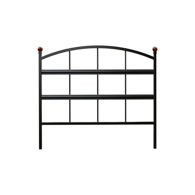 Panacea Products 16 In. H x 18 In. L Black Steel Modern Farmhouse Decorative Border Fence