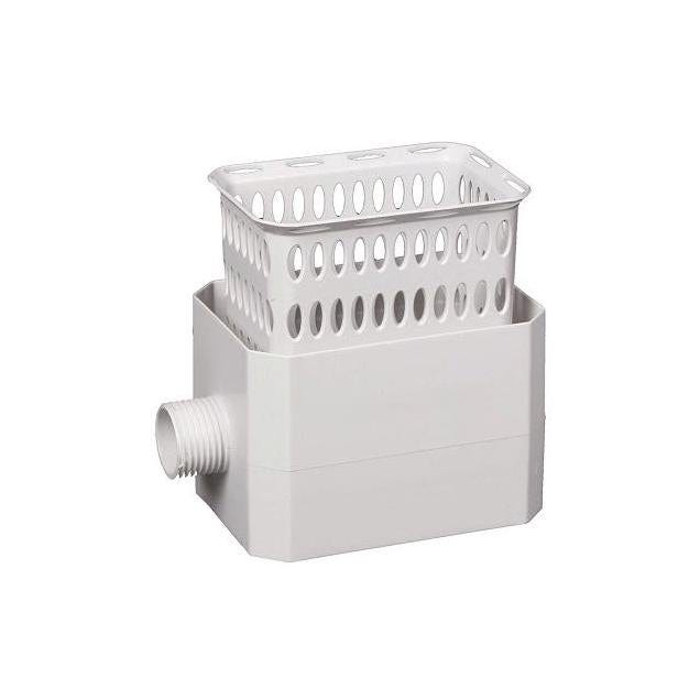 Amerimax White Catch-A-Raindrop Harvesting Rainwater Colander