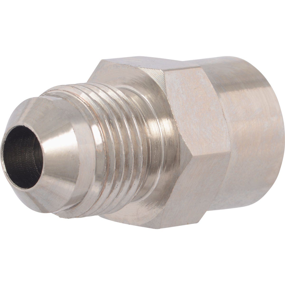 Eastman 9/16 In. OD Flare x 3/8 In. FIP Brass Adapter Gas Fitting Eastman 9/16 In. OD Flare x 3/8 In. FIP Brass Adapter Gas Fitting