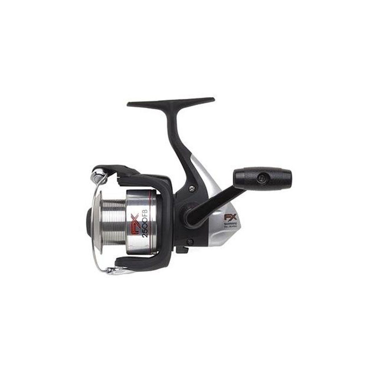 Shimano FX2500FC Graphite Frame Sideplate & Roto Aluminum Spool Spinning Fishing Reel