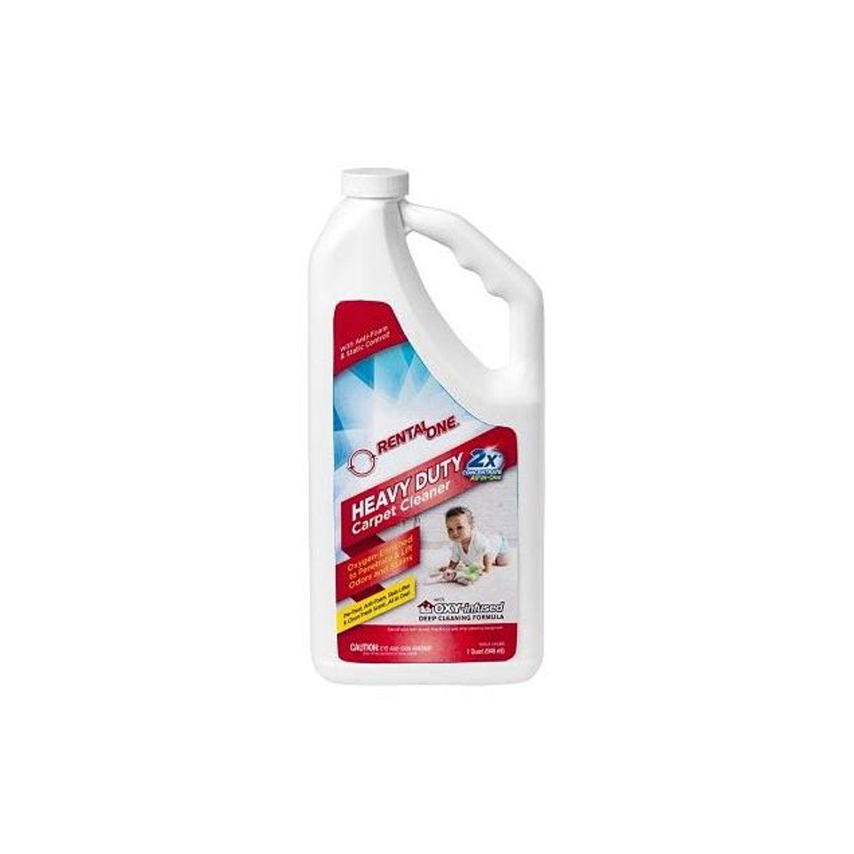 Rental One 1 Qt. Fresh Scent 2X All in 1 Heavy Duty Oxy Carpet Cleaner