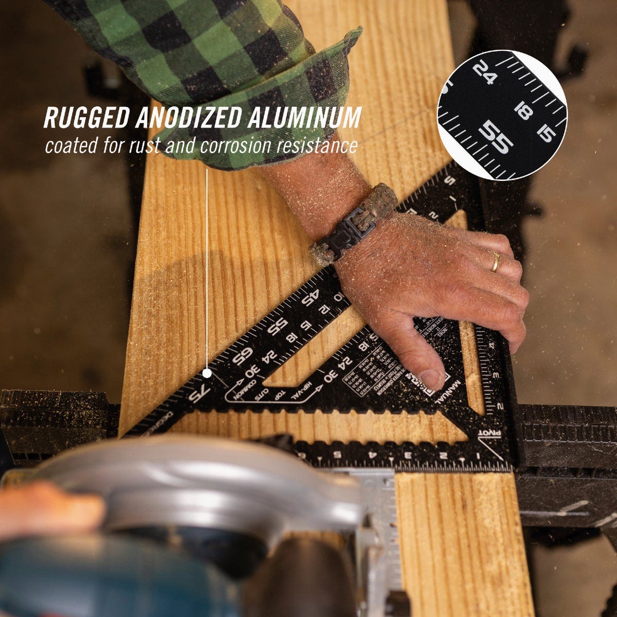 Channellock 12 In. Aluminum Rafter Square - photo 6