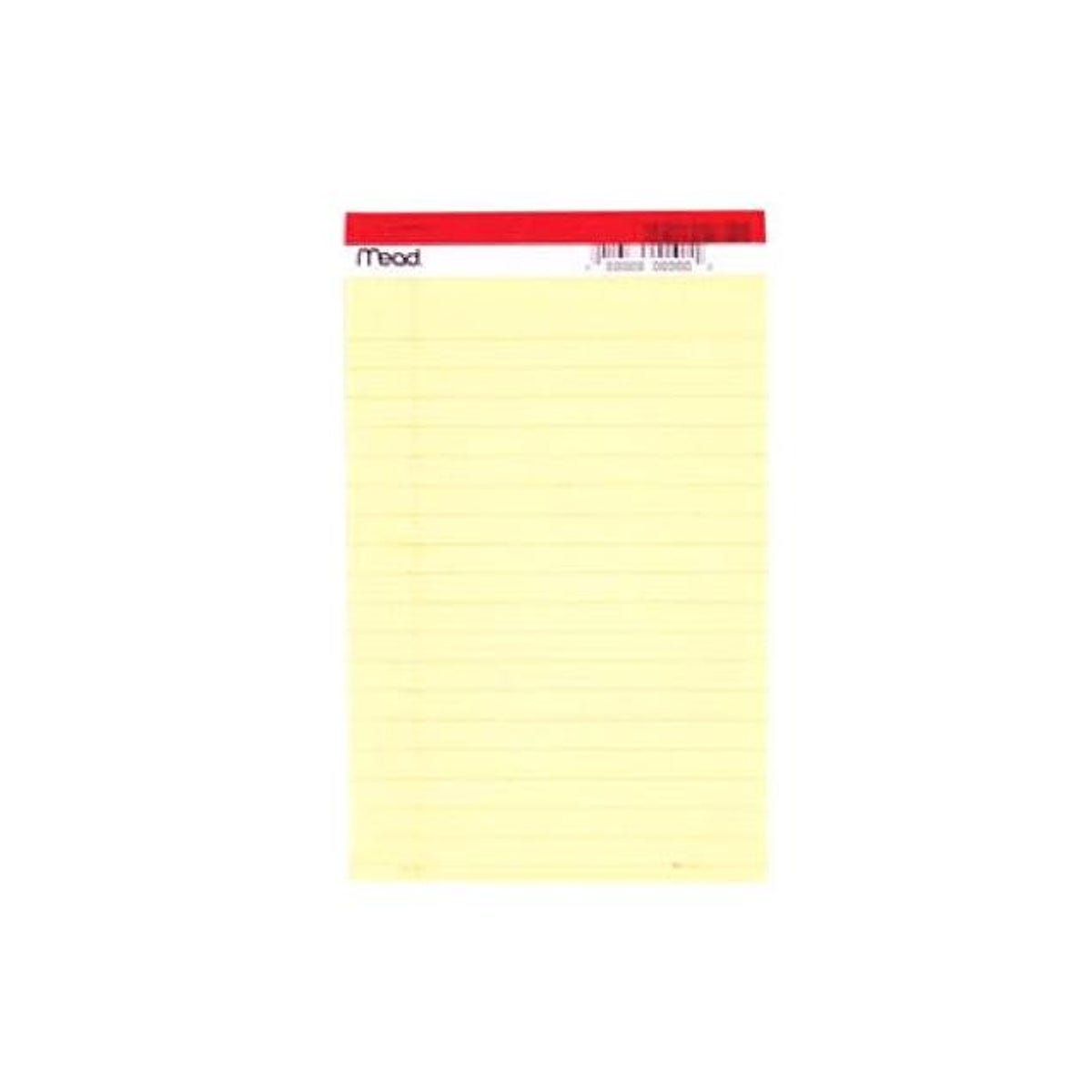 Mead 5 In. x 8 In. Junior Yellow Legal Pad (50-Sheet)
