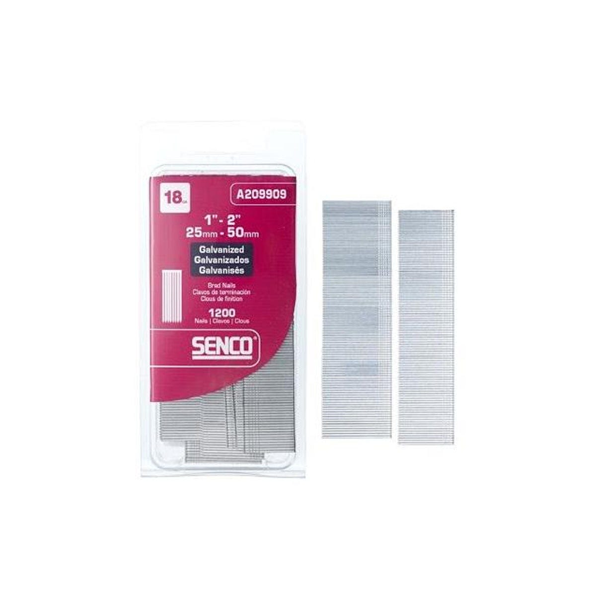 Senco 1 In. to 2 In. 18-Gauge Brad Nail Variety Pack