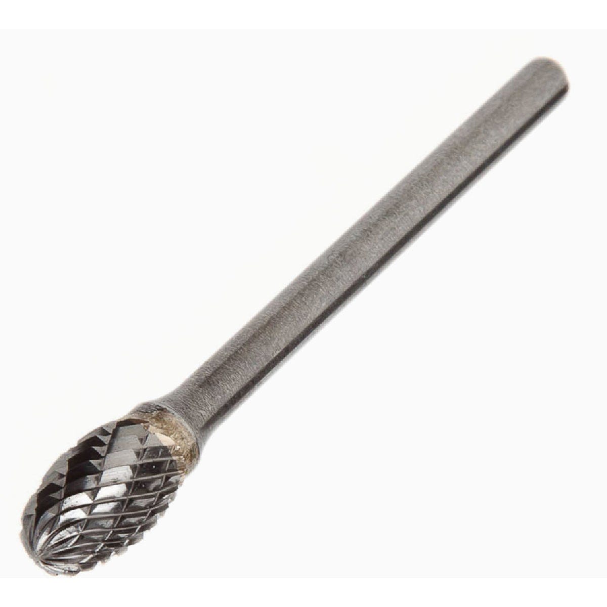 Forney 1/4 In. Oval Shaped Tungsten Carbide Burr
