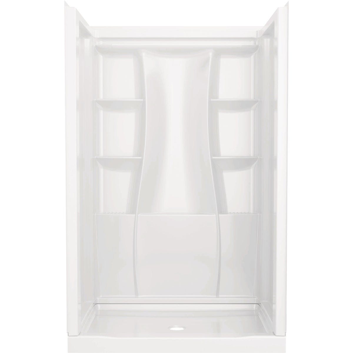 Delta Gloss White Classic 500 Shower Wall Set Delta Gloss White Classic 500 Shower Wall Set