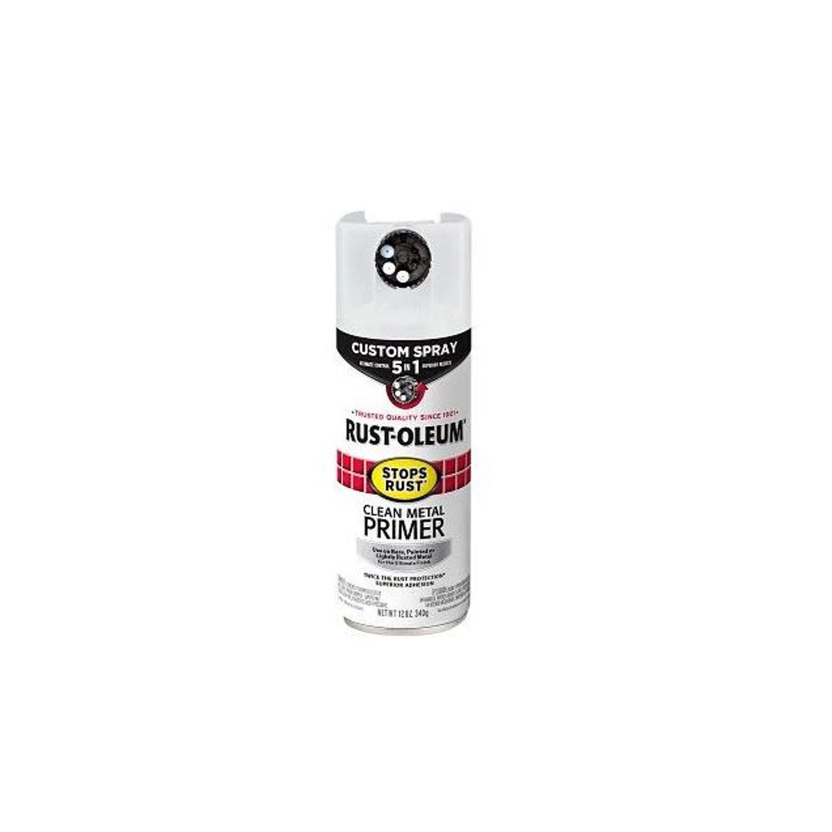 Rust-Oleum Stops Rust 12 Oz. Flat White 5-in-1 Clean Metal Spray Paint Primer - photo 3 Rust-Oleum Stops Rust 12 Oz. Flat White 5-in-1 Clean Metal Spray Paint Primer - photo 3