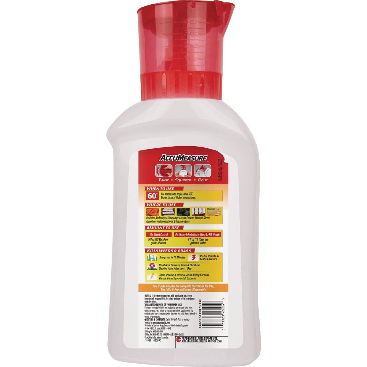 Spectracide Weed & Grass Killer2 32 Oz. Concentrate with Accumeasure System - photo 2 Spectracide Weed & Grass Killer2 32 Oz. Concentrate with Accumeasure System - photo 2