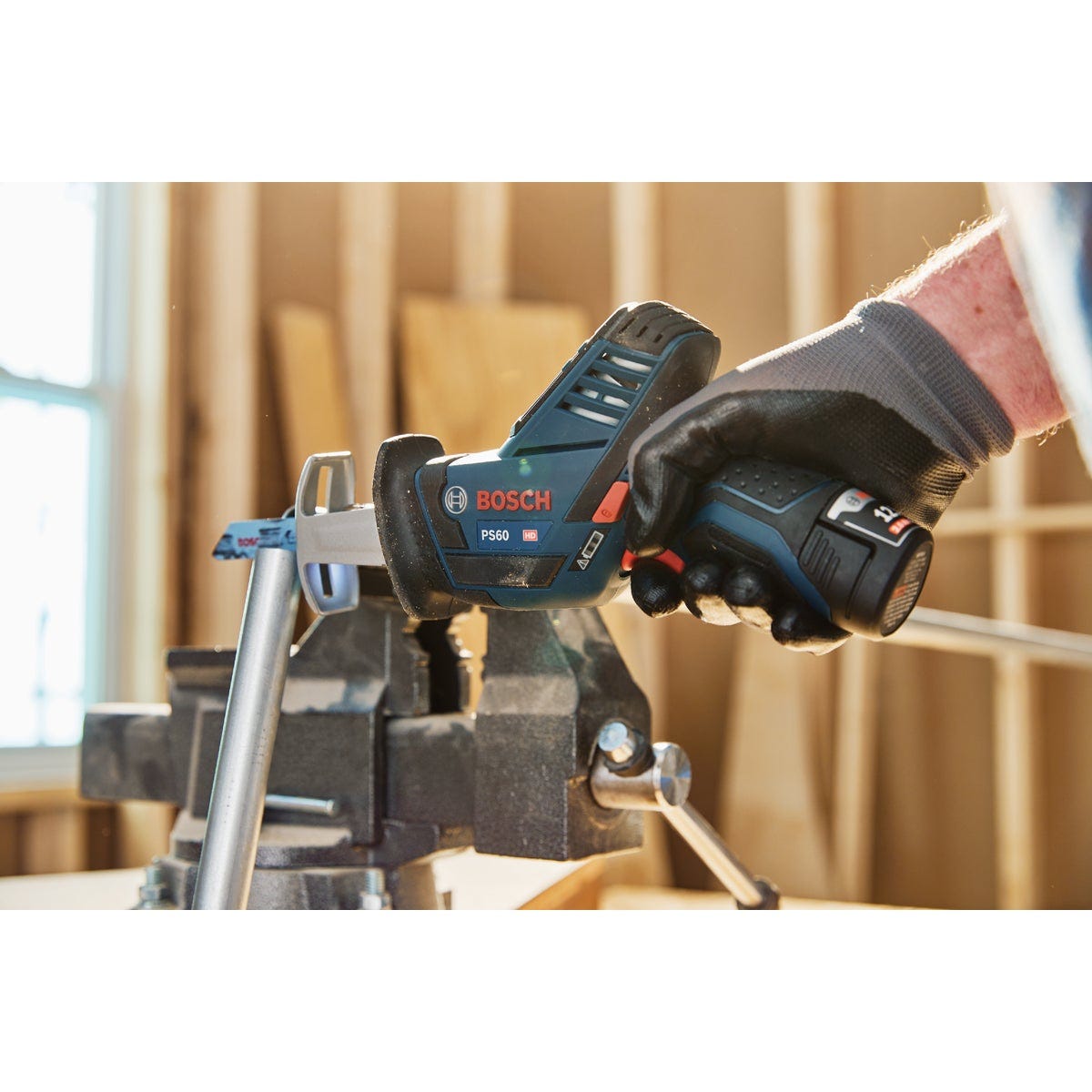 Bosch 12V Max Cordless Pocket Reciprocating Saw Kit with Battery & Charger - photo 4