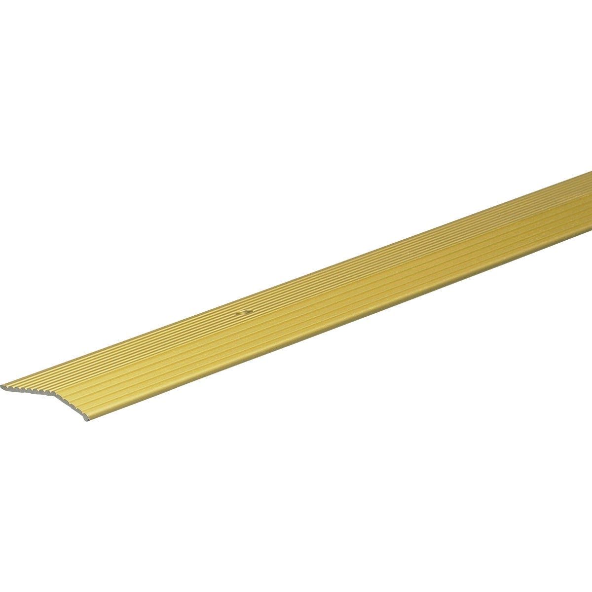 Frost King Satin Gold Fluted 1-3/8 In. x 3 Ft. Aluminum Carpet Trim Bar Frost King Satin Gold Fluted 1-3/8 In. x 3 Ft. Aluminum Carpet Trim Bar