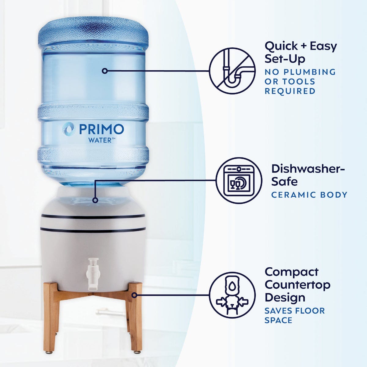 Primo Water Ceramic Body Countertop Water Dispenser - photo 3 Primo Water Ceramic Body Countertop Water Dispenser - photo 3