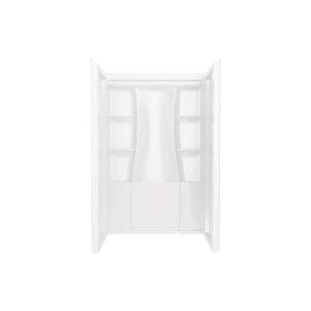 Delta Gloss White Classic 500 Shower Wall Set