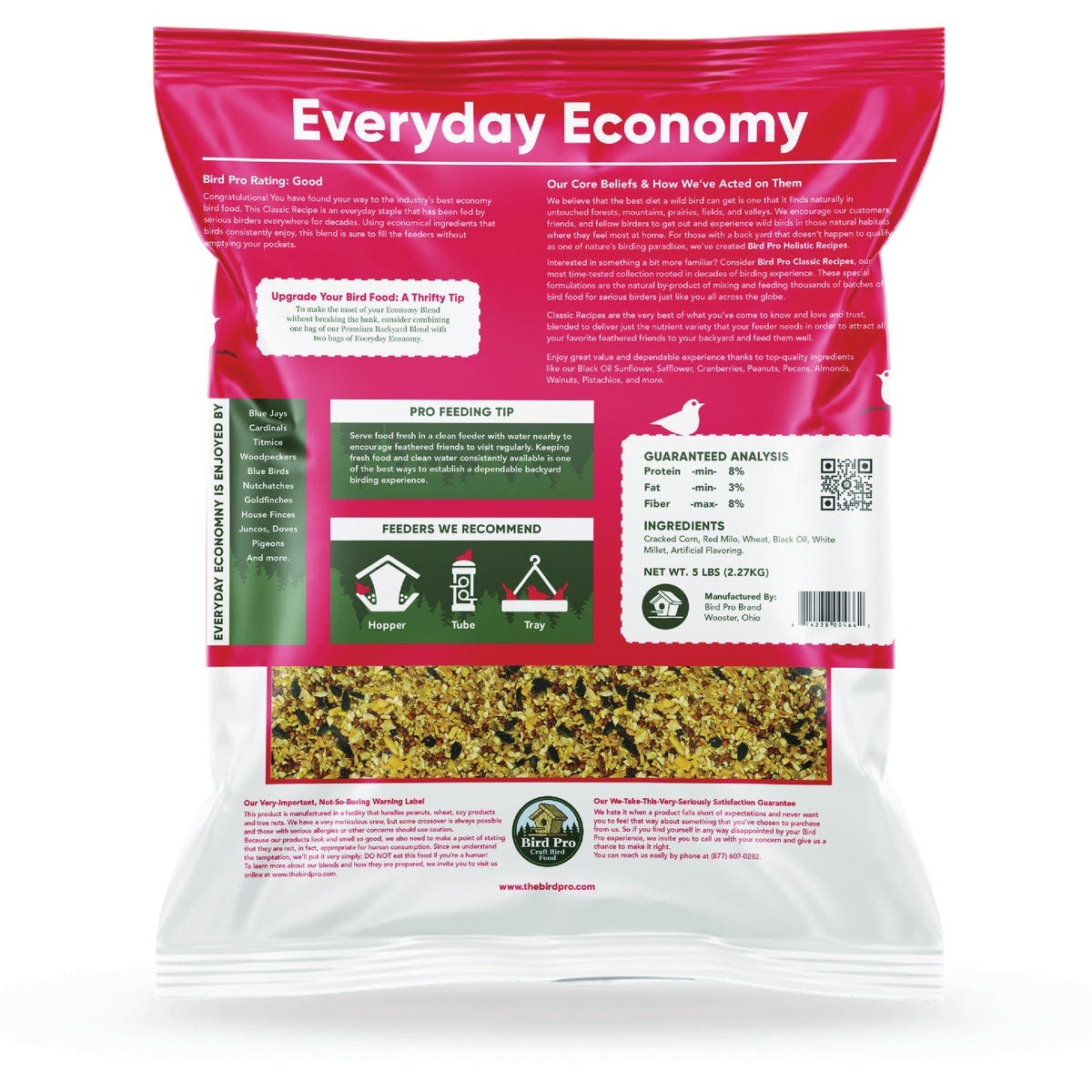 Bird Pro 5 Lb. Everyday Economy Bird Seed - photo 2 Bird Pro 5 Lb. Everyday Economy Bird Seed - photo 2