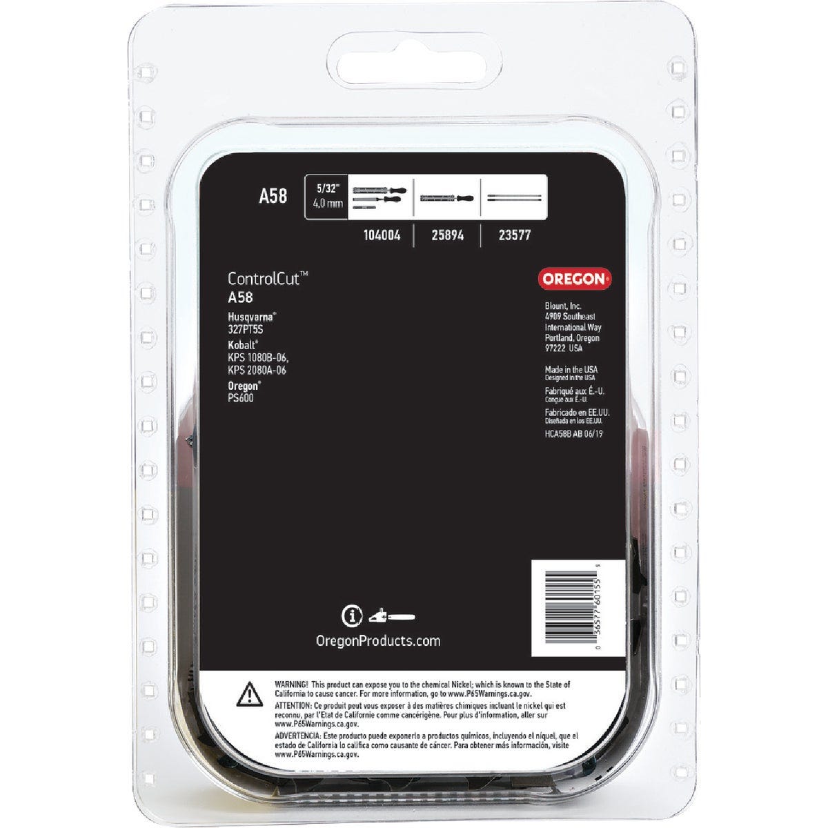 Oregon ControlCut 10 In. 58-Link Chainsaw Chain - photo 2 Oregon ControlCut 10 In. 58-Link Chainsaw Chain - photo 2