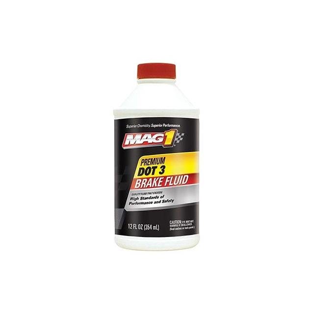 MAG 1 DOT 3 12 Oz. Premium Brake Fluid MAG 1 DOT 3 12 Oz. Premium Brake Fluid