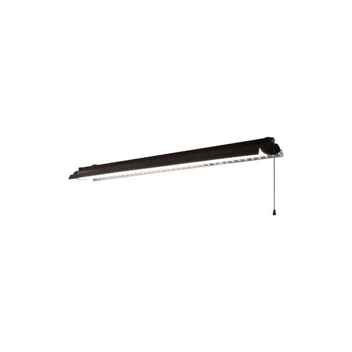 Cooper Lighting 4 Ft. LED Shop Light Fixture with Black Finish Cooper Lighting 4 Ft. LED Shop Light Fixture with Black Finish