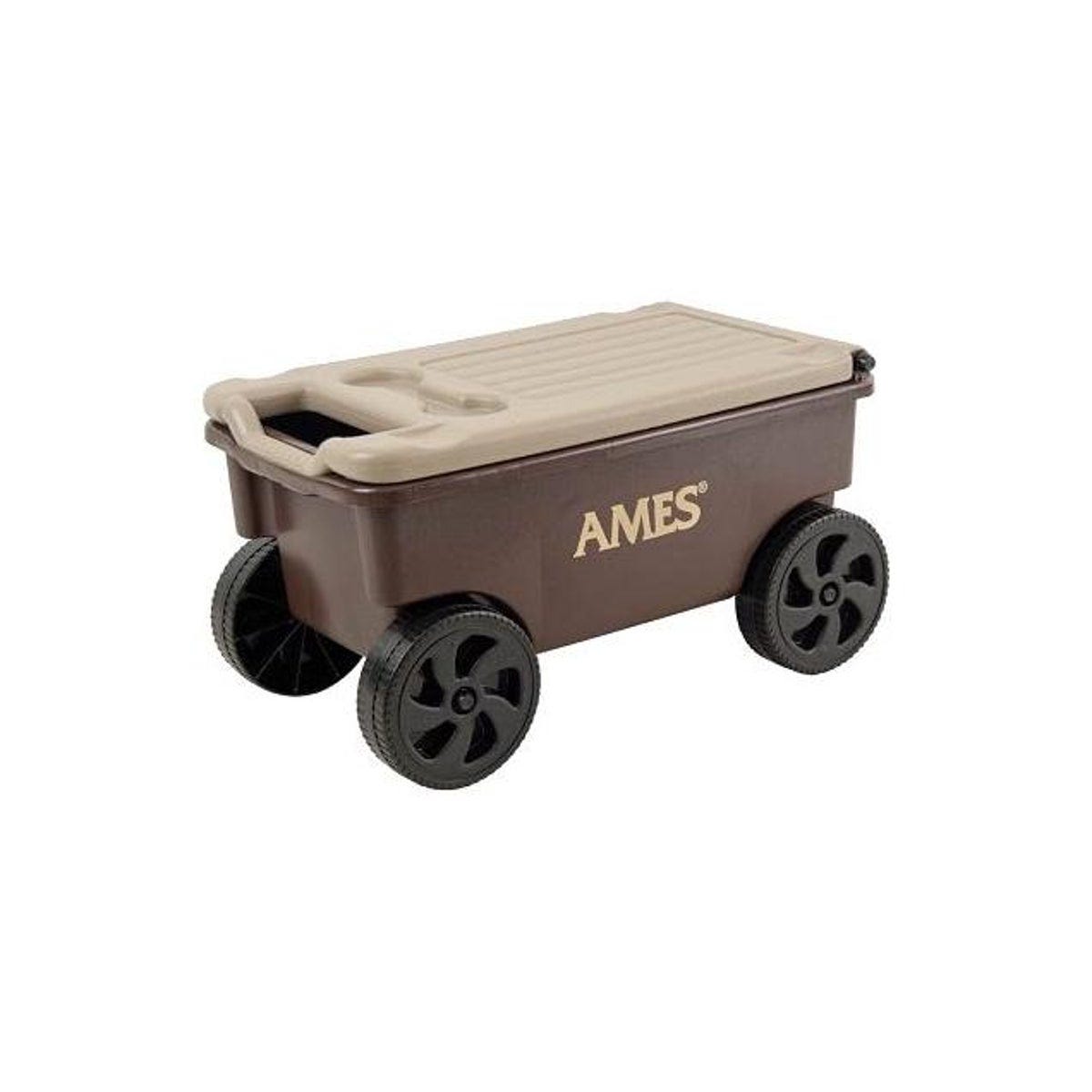 Ames Lawn Buddy Flip Up Lid/Seat Painter's Storage Cart Ames Lawn Buddy Flip Up Lid/Seat Painter's Storage Cart