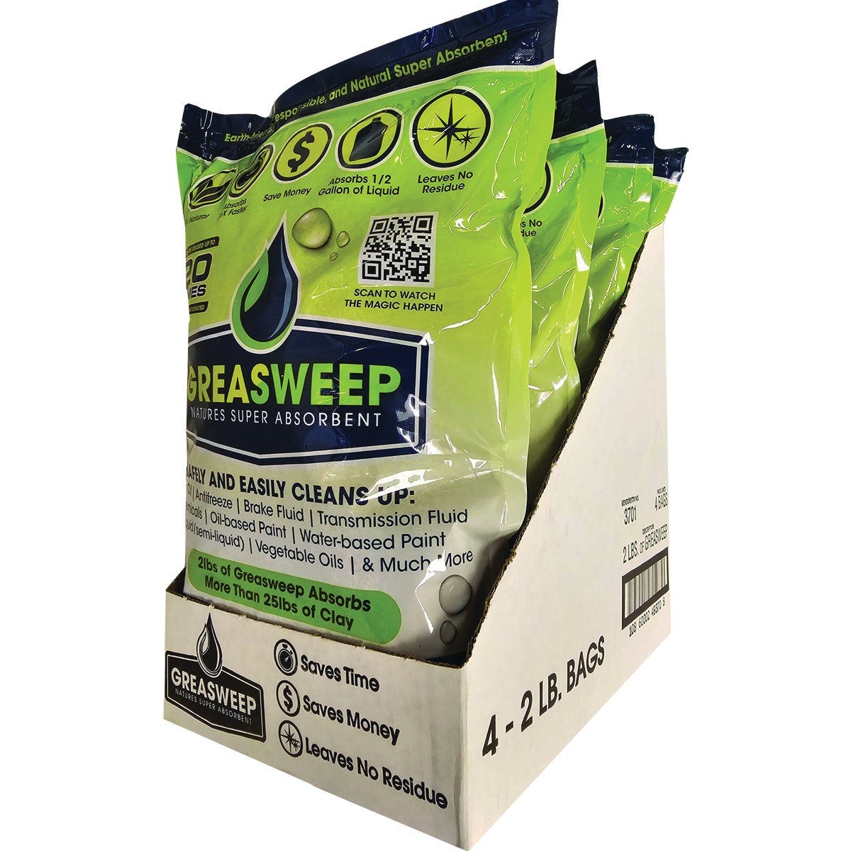 Greasweep 2 Lb. Natural Multi-Purpose Super Oil Absorbent - photo 3 Greasweep 2 Lb. Natural Multi-Purpose Super Oil Absorbent - photo 3
