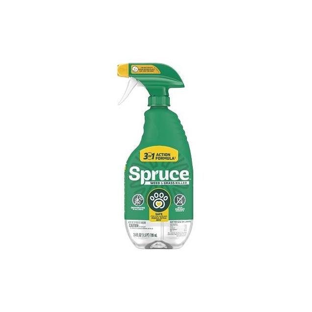 Spruce 24 Oz. Weed & Grass Killer with Trigger Sprayer Spruce 24 Oz. Weed & Grass Killer with Trigger Sprayer