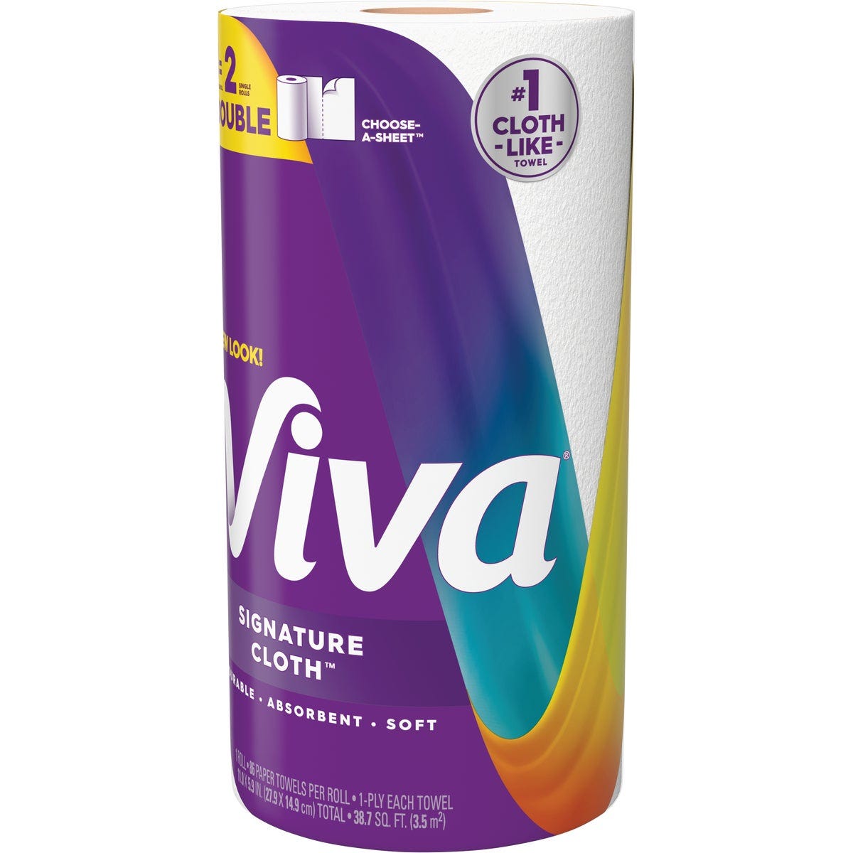 Viva Signature Cloth Paper Towel (1 Double Roll) - photo 4