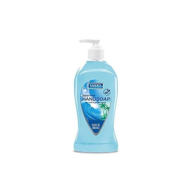 Lucky Super Soft 13.5 Oz. Ocean Fresh Liquid Hand Soap