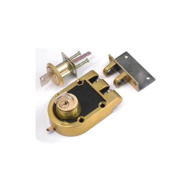 Belwith Polished Brass Double Cylinder Bolt Interlocking Deadbolt Belwith Polished Brass Double Cylinder Bolt Interlocking Deadbolt