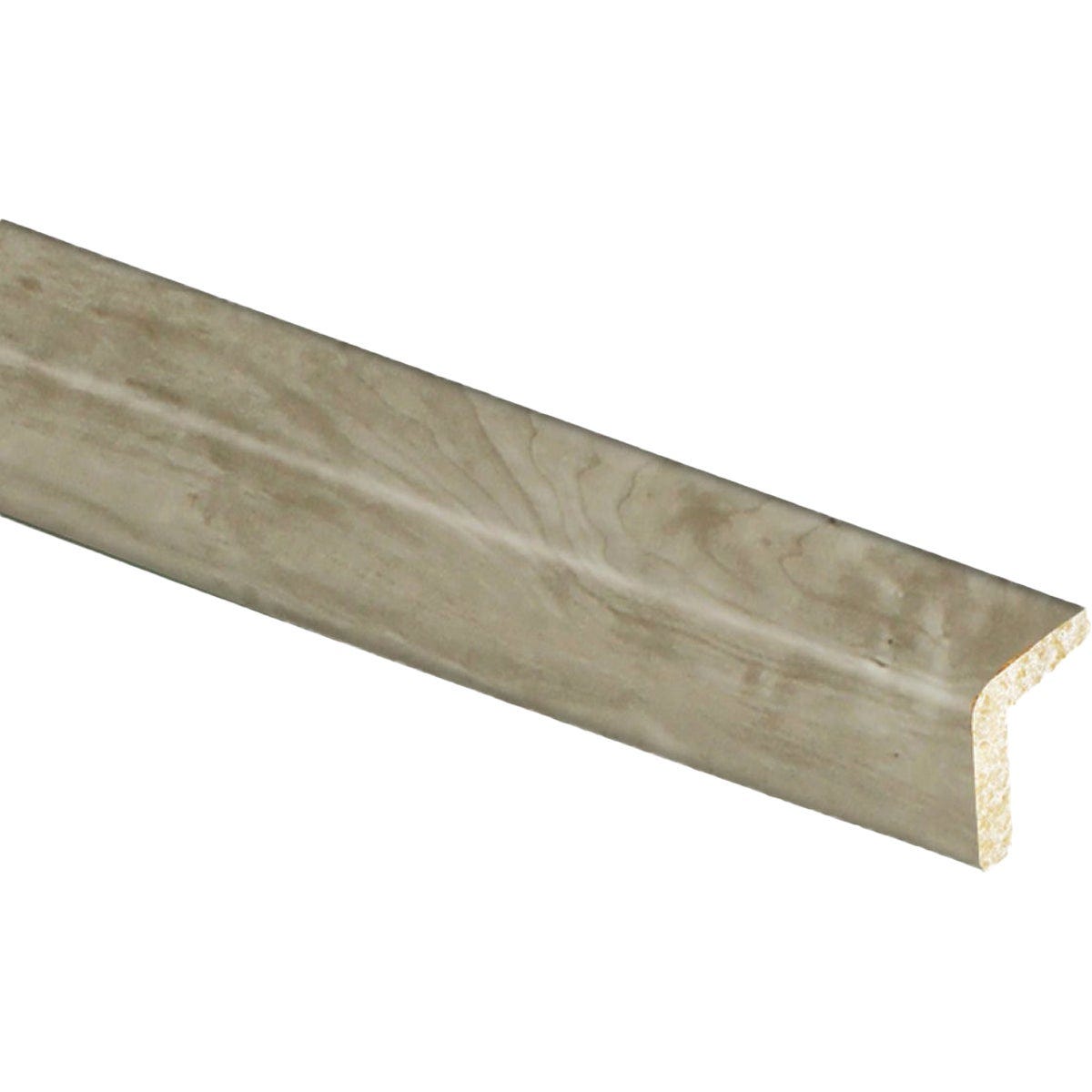 Inteplast Building Products 15/16 In. W. x 15/16 In. H x 8 Ft. L. River Grey Polystyrene Outside Corner Moulding