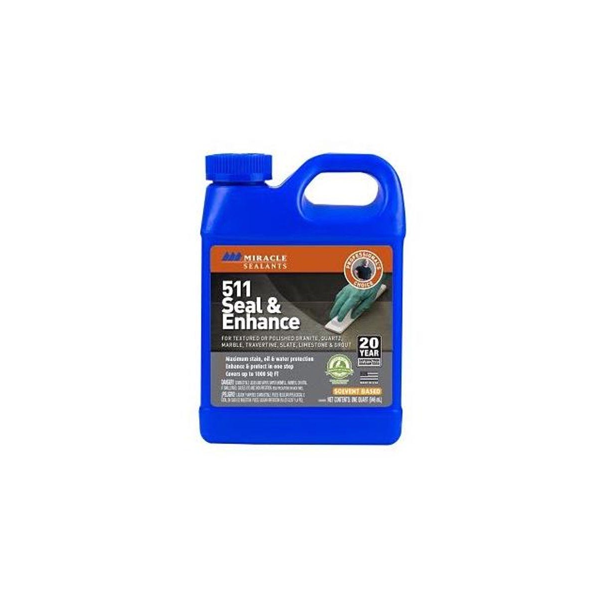 Miracle Sealants 1 Qt. 511 Seal & Enhancer Miracle Sealants 1 Qt. 511 Seal & Enhancer