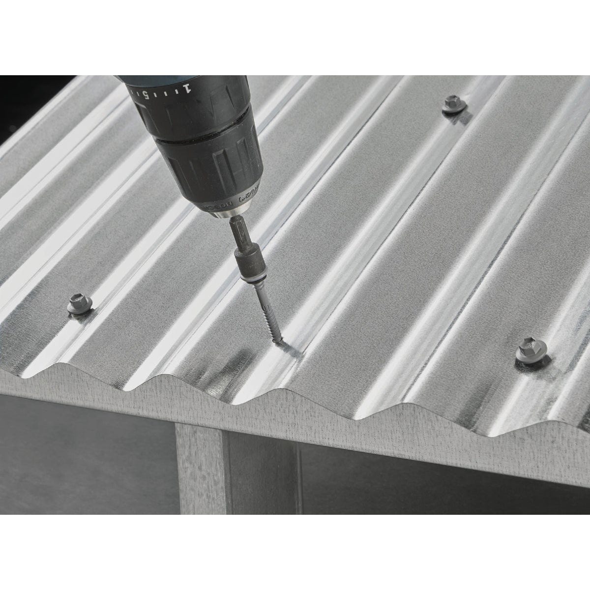 Teks Elite #12 x 1 In. Hex Washer Head Sharp Point Metal to Wood Roofing Screw (120-Count) - photo 4 Teks Elite #12 x 1 In. Hex Washer Head Sharp Point Metal to Wood Roofing Screw (120-Count) - photo 4