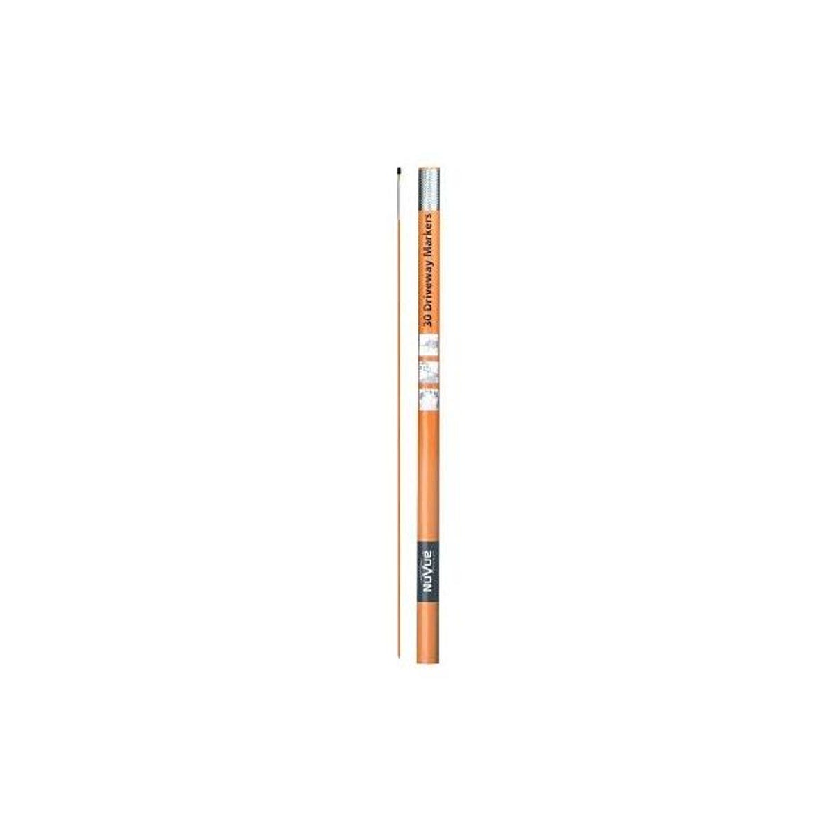 NuVue 46 In. Orange Fiberglass Contractor Driveway Marker